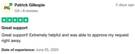 Casinodays Trustpilot
